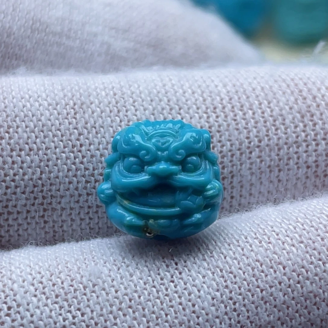 未镶嵌绿松石珠宝奇石卡10-7