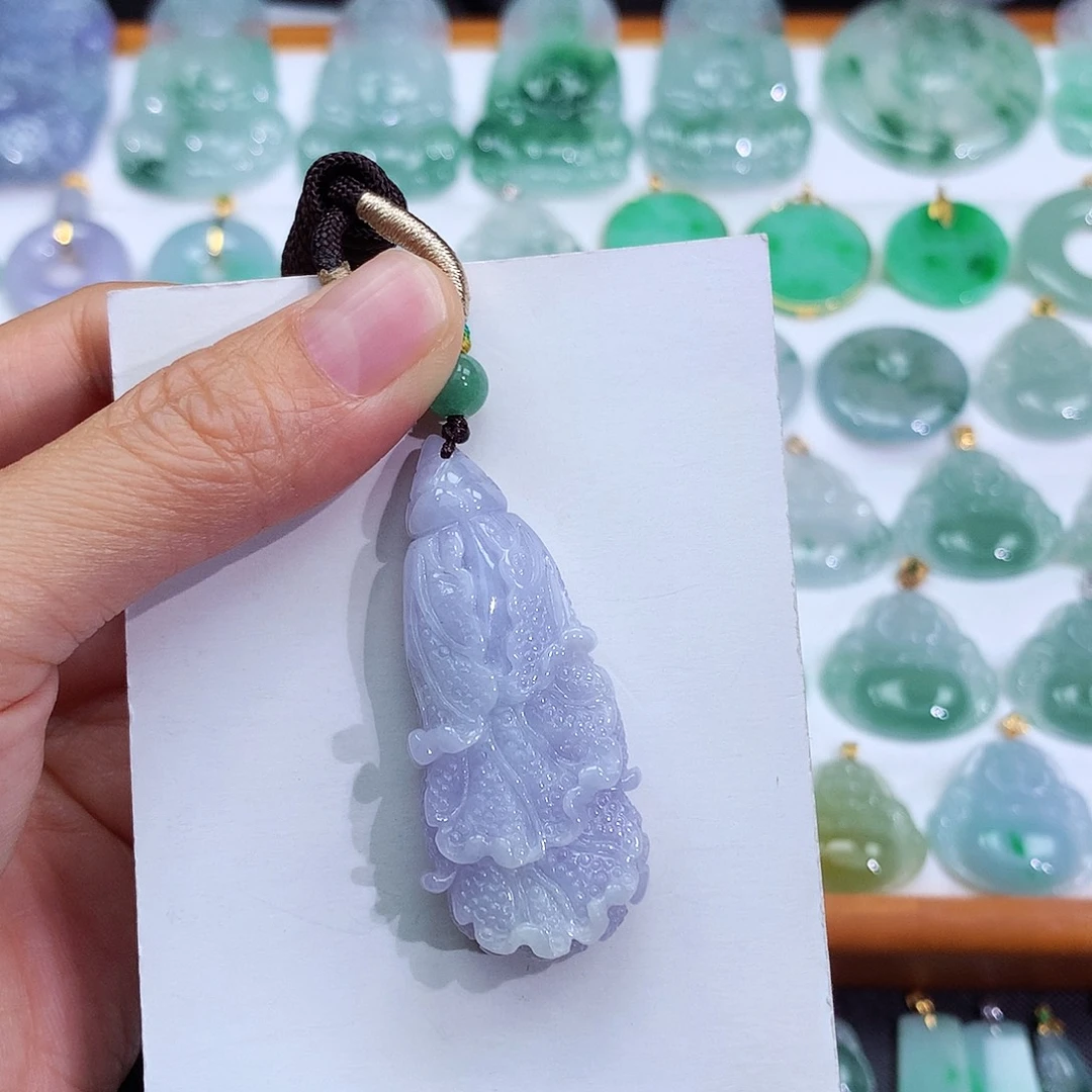 翡翠未镶嵌颈饰翡翠吊坠