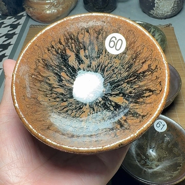 茶盏60 坚记茶盏摆件