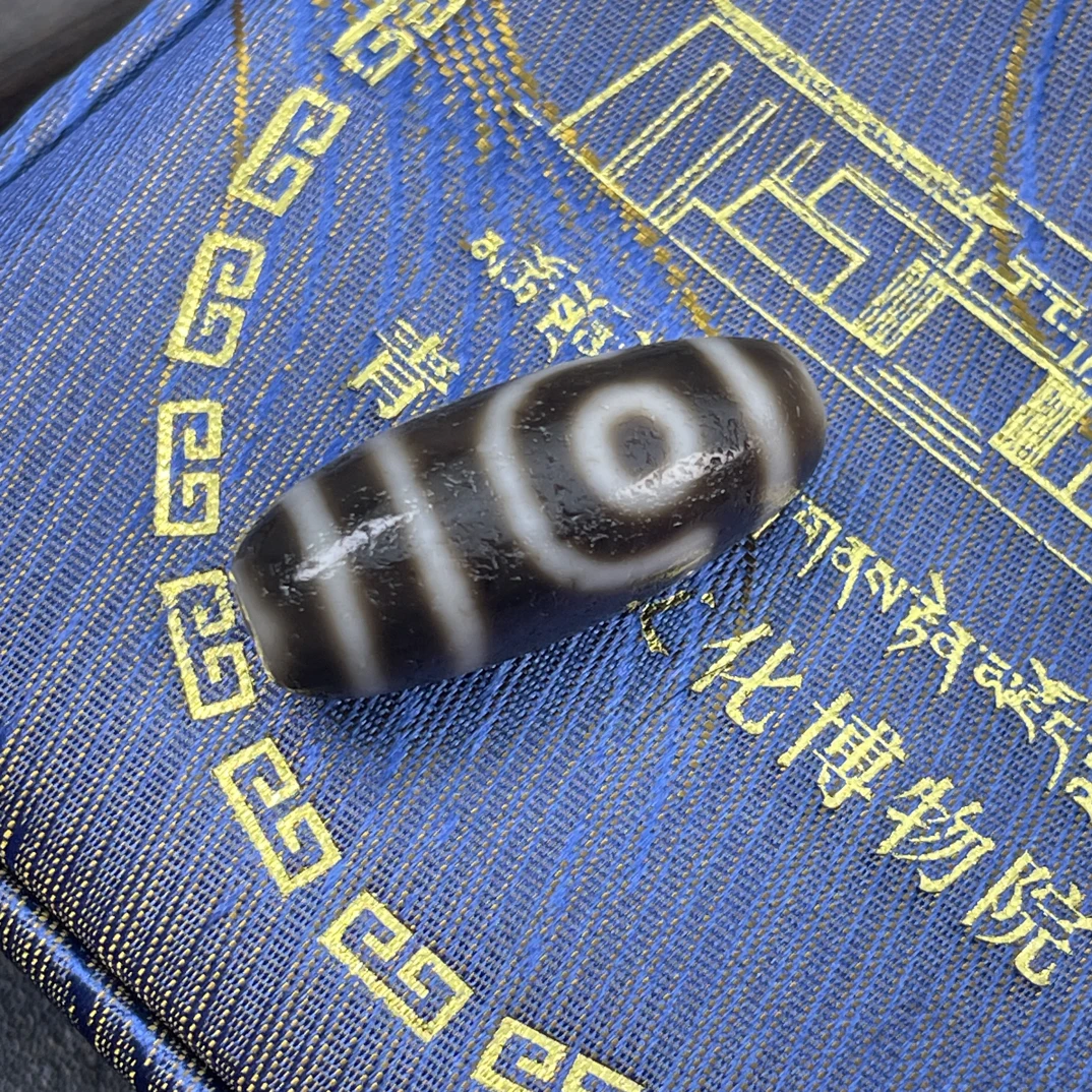 小尺寸手工珠台珠雪域白如意二眼天珠玛瑙吊坠配饰多样性时尚配饰