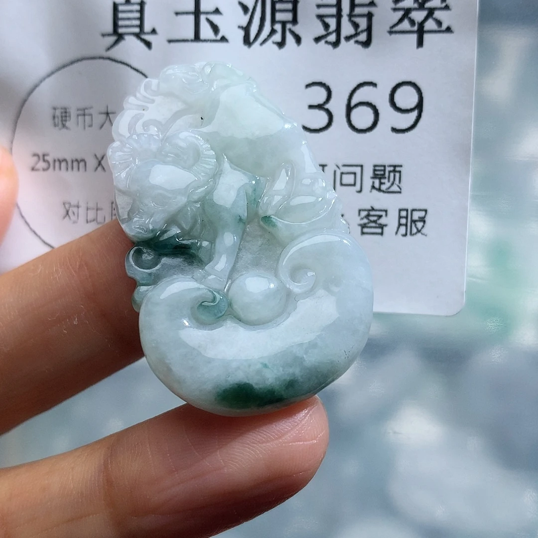 翡翠未镶嵌颈饰369