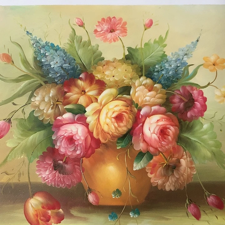 油画50*60手绘油画