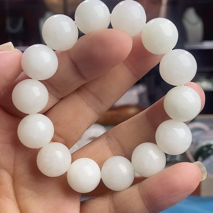 和田玉未镶嵌手串