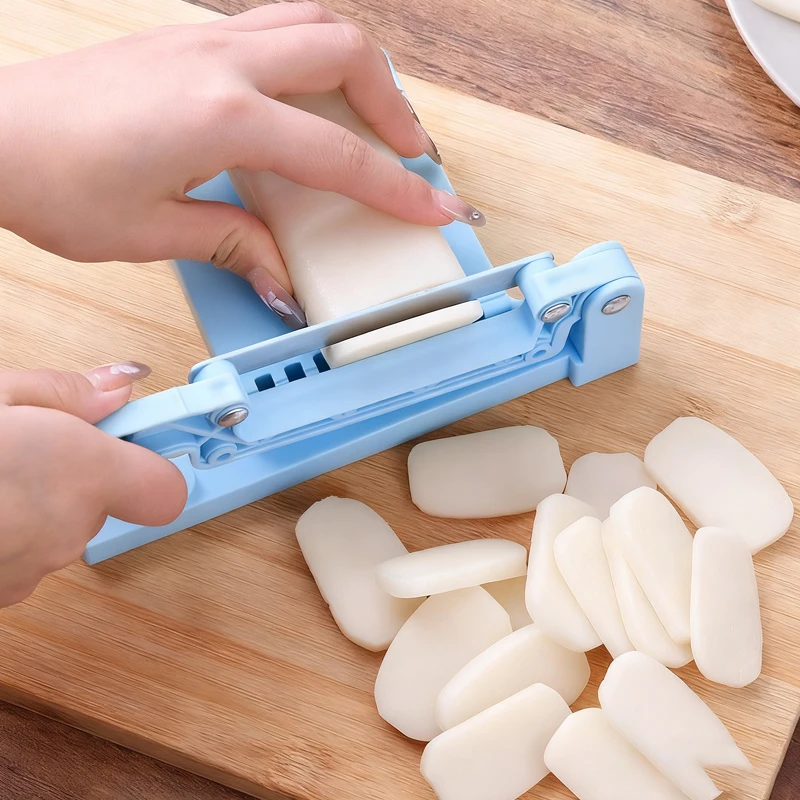 切年糕神器不锈钢宁波年糕条切片专用刀家用年糕快速切断迷你工具