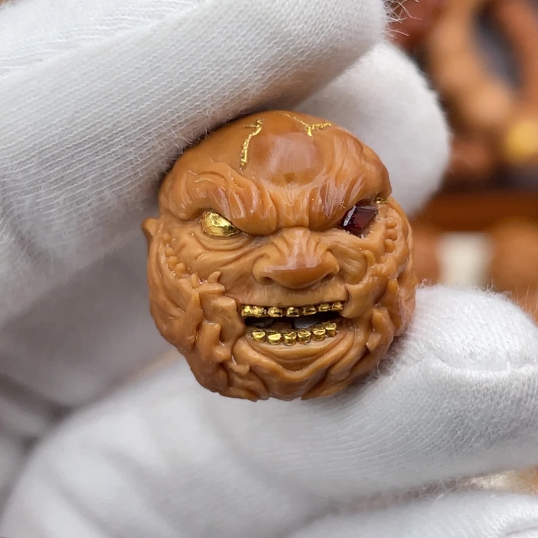 猴头核桃吊坠满工吞噬恶僧大金牙