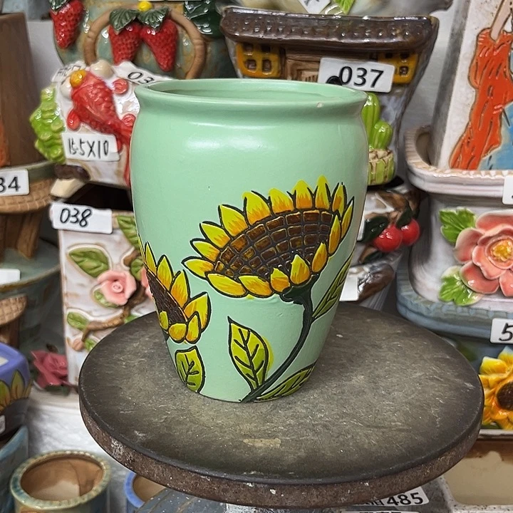 粗陶材质多肉花盆