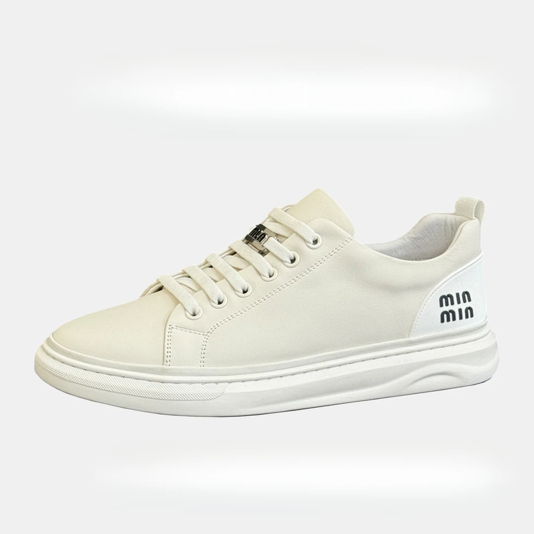 鞋子增高百搭潮流潮鞋夏季春夏低帮皮鞋板鞋小白鞋+休闲+