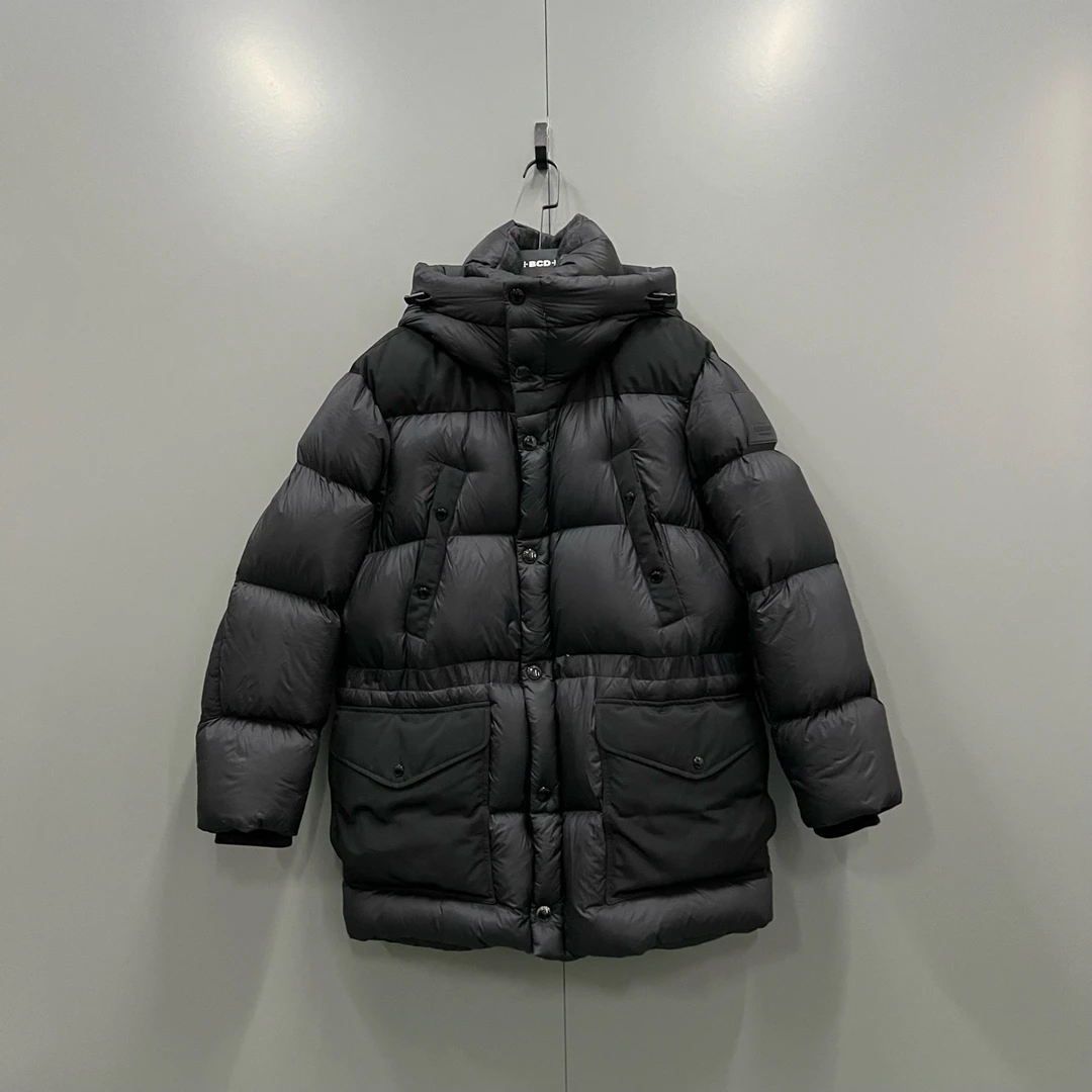 95新 BURBERRY/博柏利 (ll) 黑色长款羽绒服 M码/014607