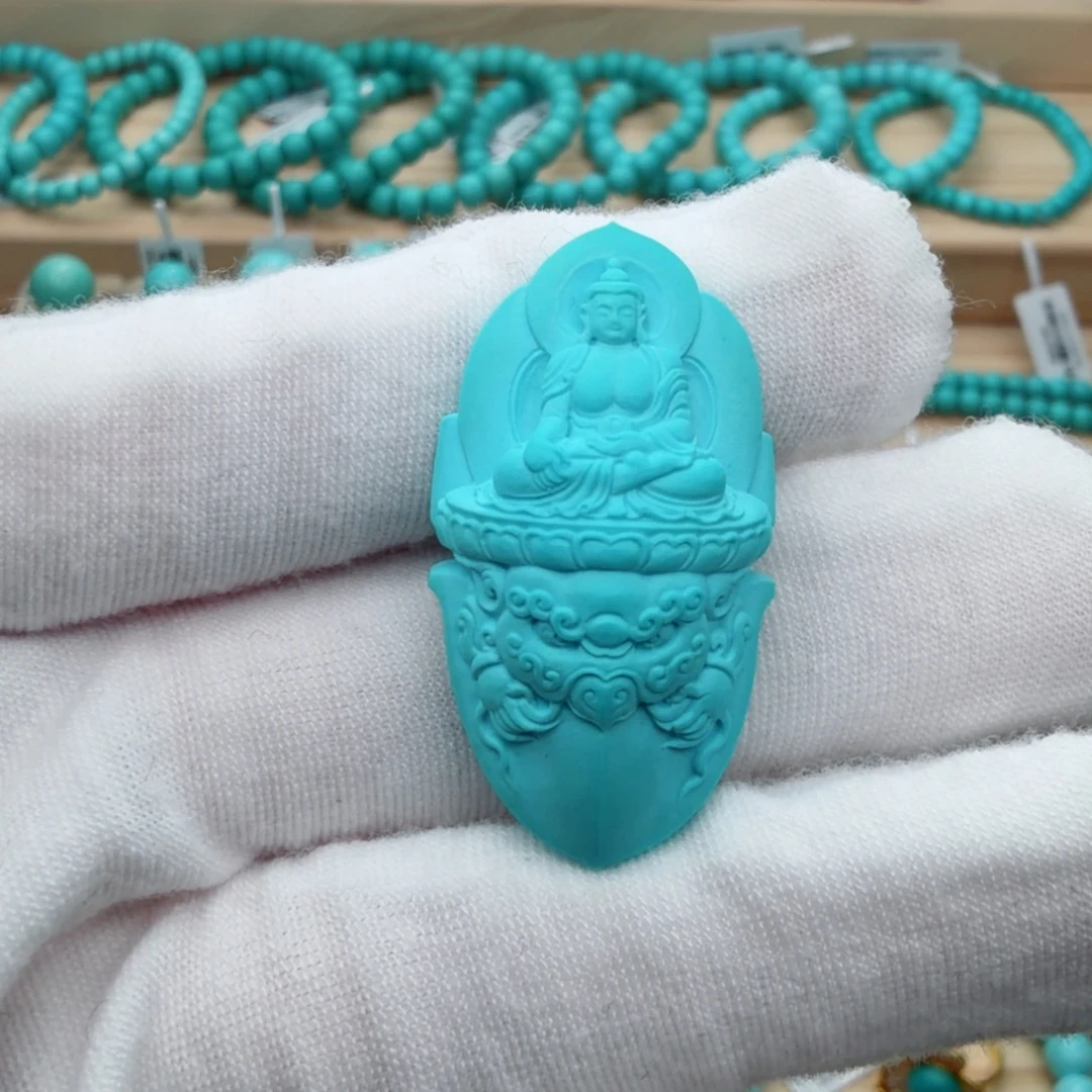 绿松石未镶嵌珠宝奇石