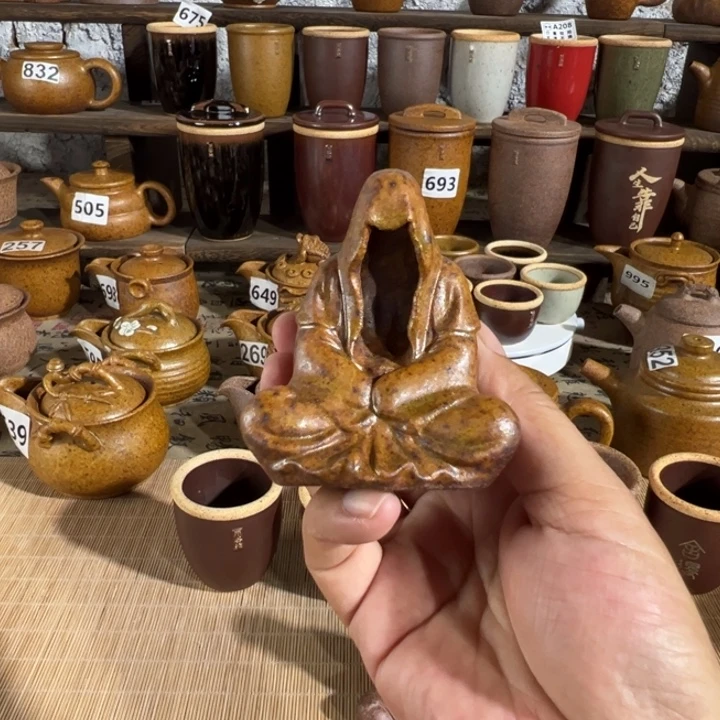 缸微瑕原谷烧高温粗瓷