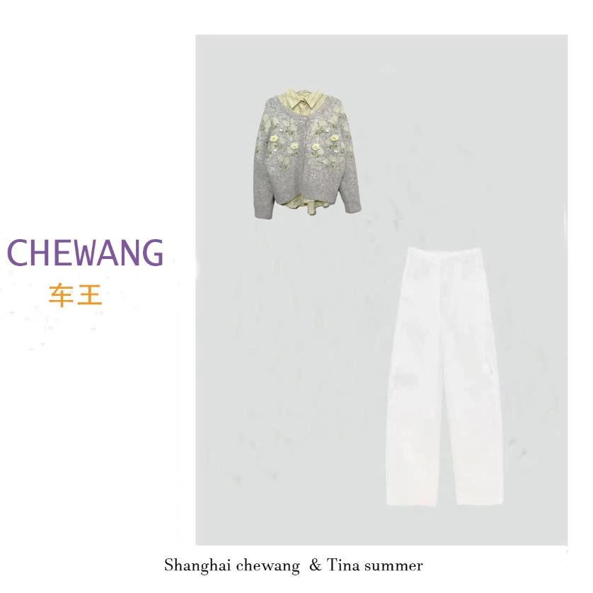 【套装】秋冬季时尚高档两件套设计感时装女装服装9602[JLYS]J