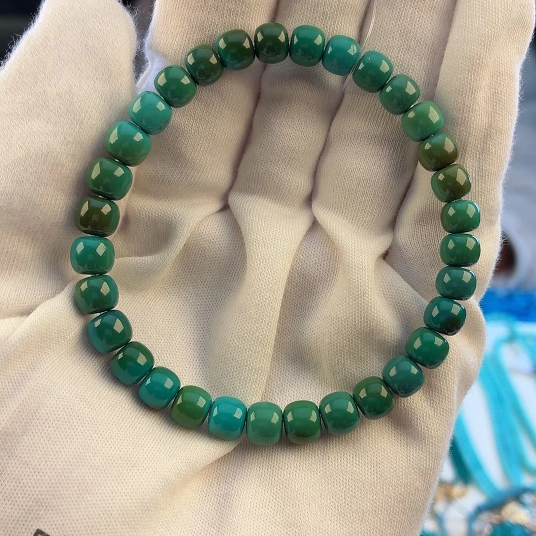 绿松石未镶嵌挂件7.5