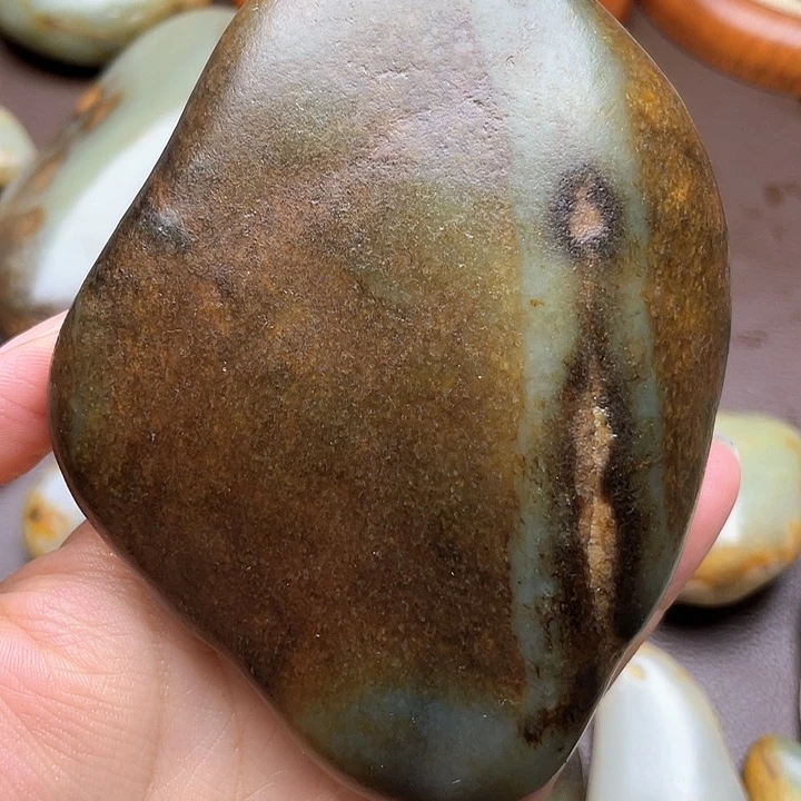 宋***鱼和田玉未镶嵌颈饰6