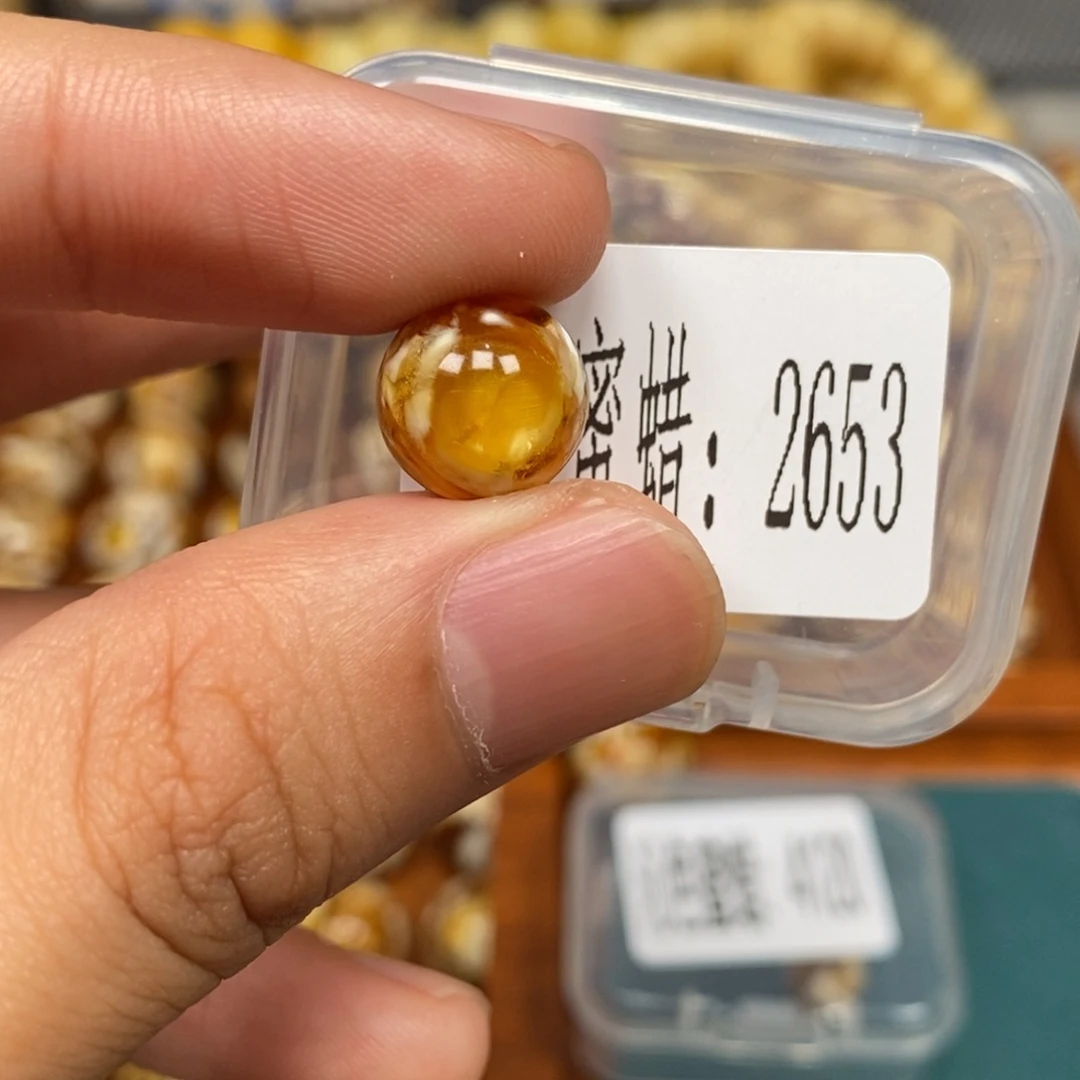 蜜蜡未镶嵌珠宝奇石2653