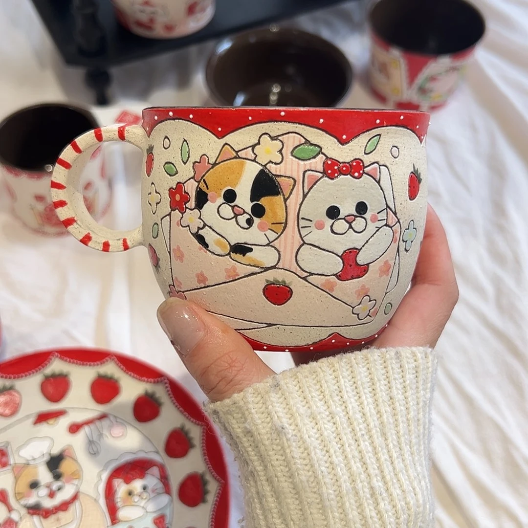 陶瓷青*杯子手作陶瓷