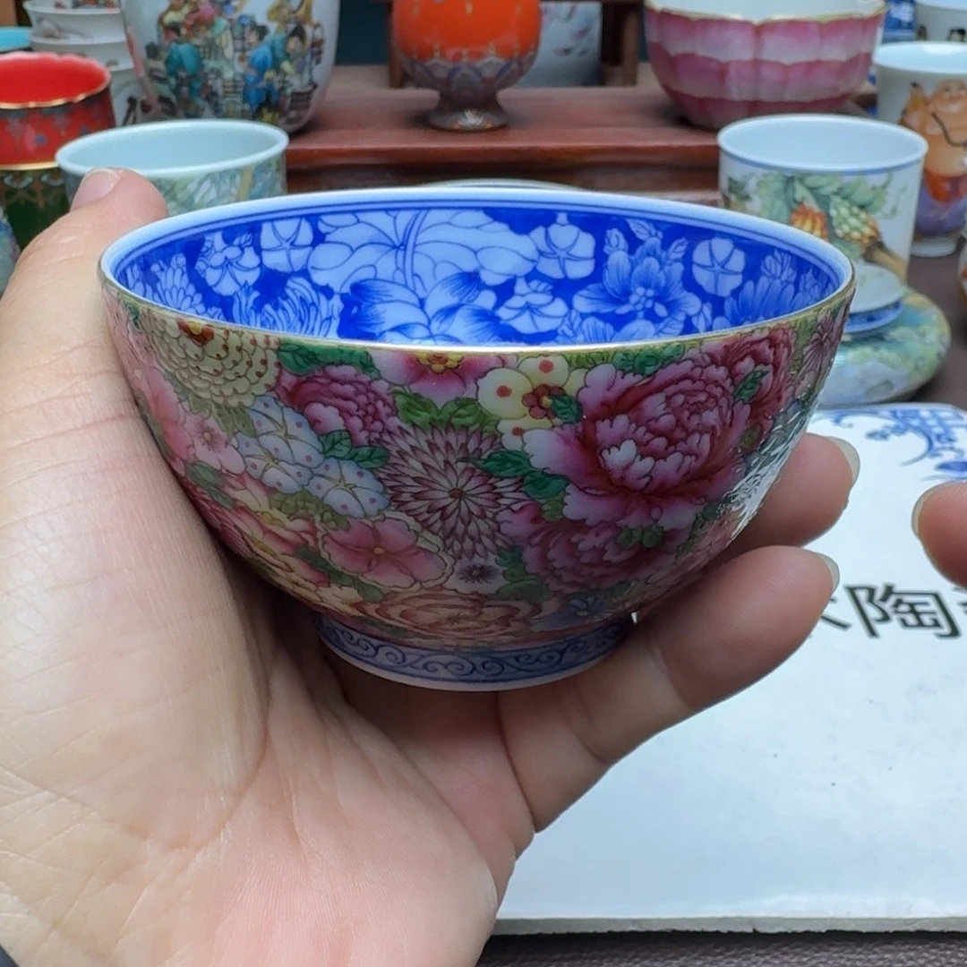 景德镇手工手绘展示