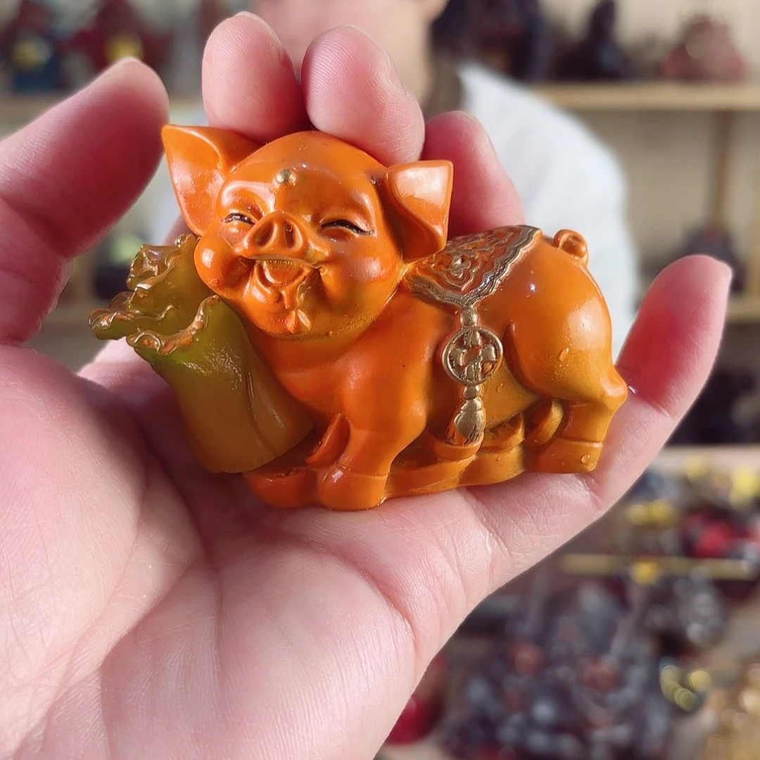 紫砂茶宠紫陶树脂茶宠摆件