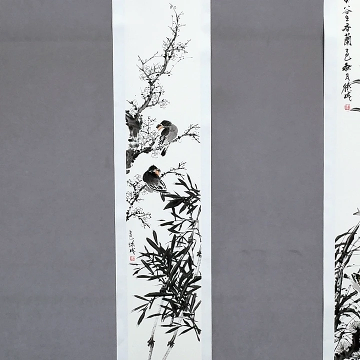 国画亲笔手绘放心去藏