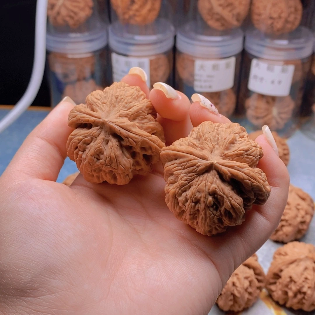 吊坠文玩核桃粗筋精品对46球