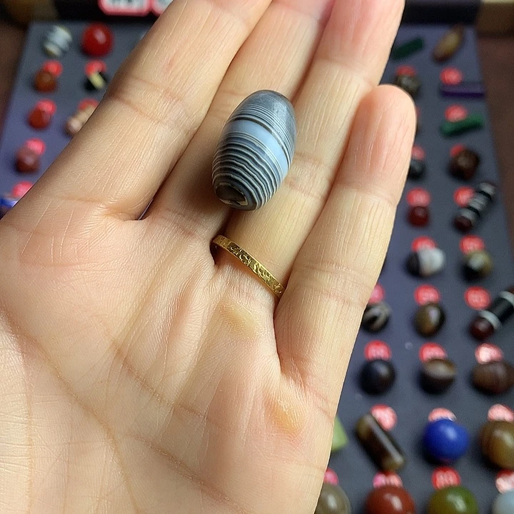 未镶嵌玛瑙/玉髓珠宝半成品