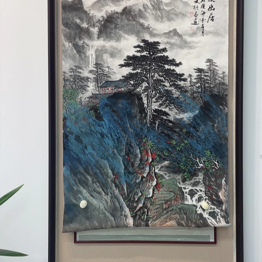 国画凌行志老师手绘国画精品
