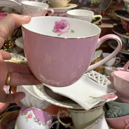 瓷片微瑕陶瓷处理介意请慎拍450毫升