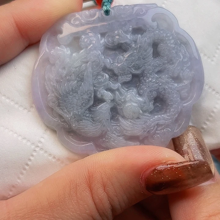 翡翠未镶嵌颈饰挂件