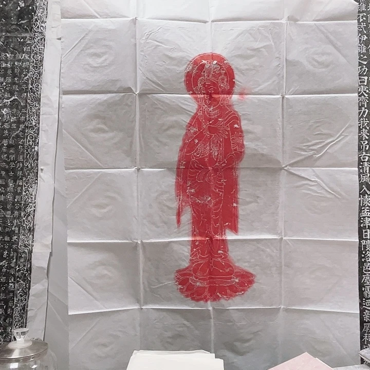 拓片用纸其他唐代观音拓片