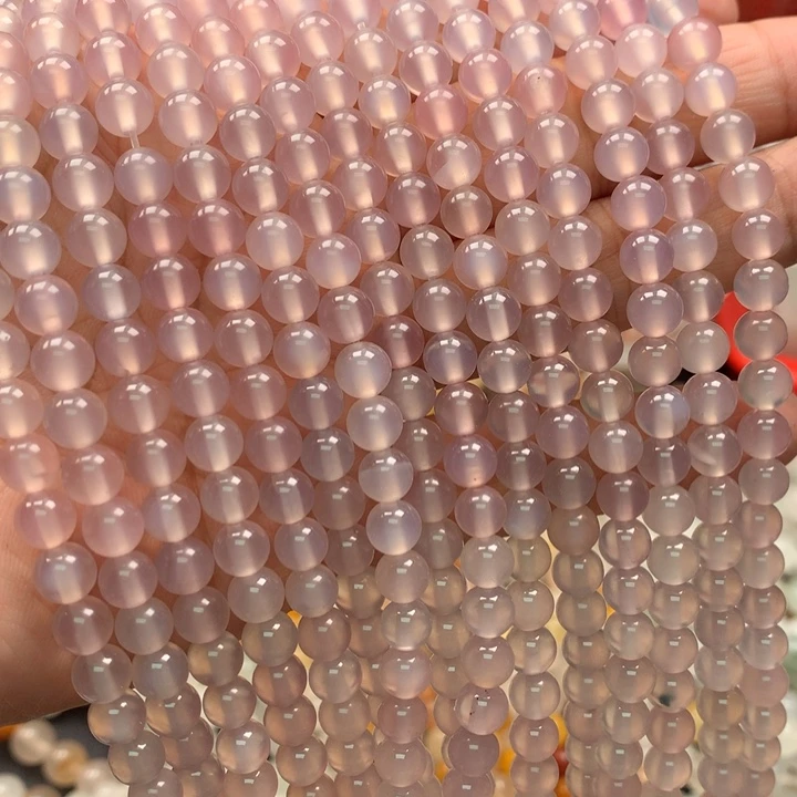 石英质玉未镶嵌颈饰6mm一条