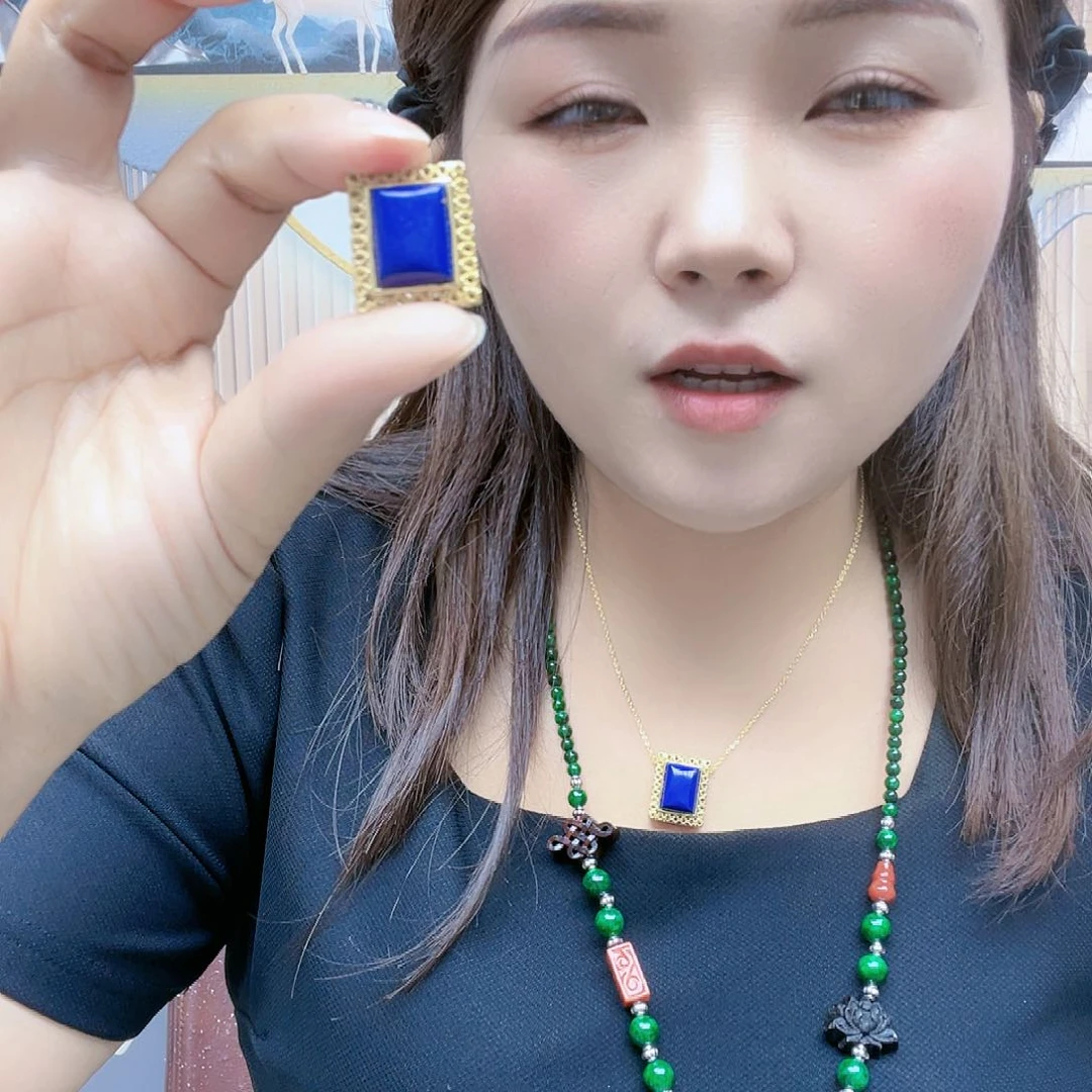 【闪购商品】青金石合金颈饰