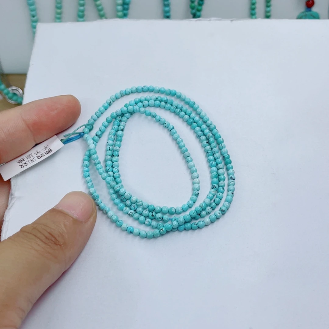 绿松石未镶嵌颈饰