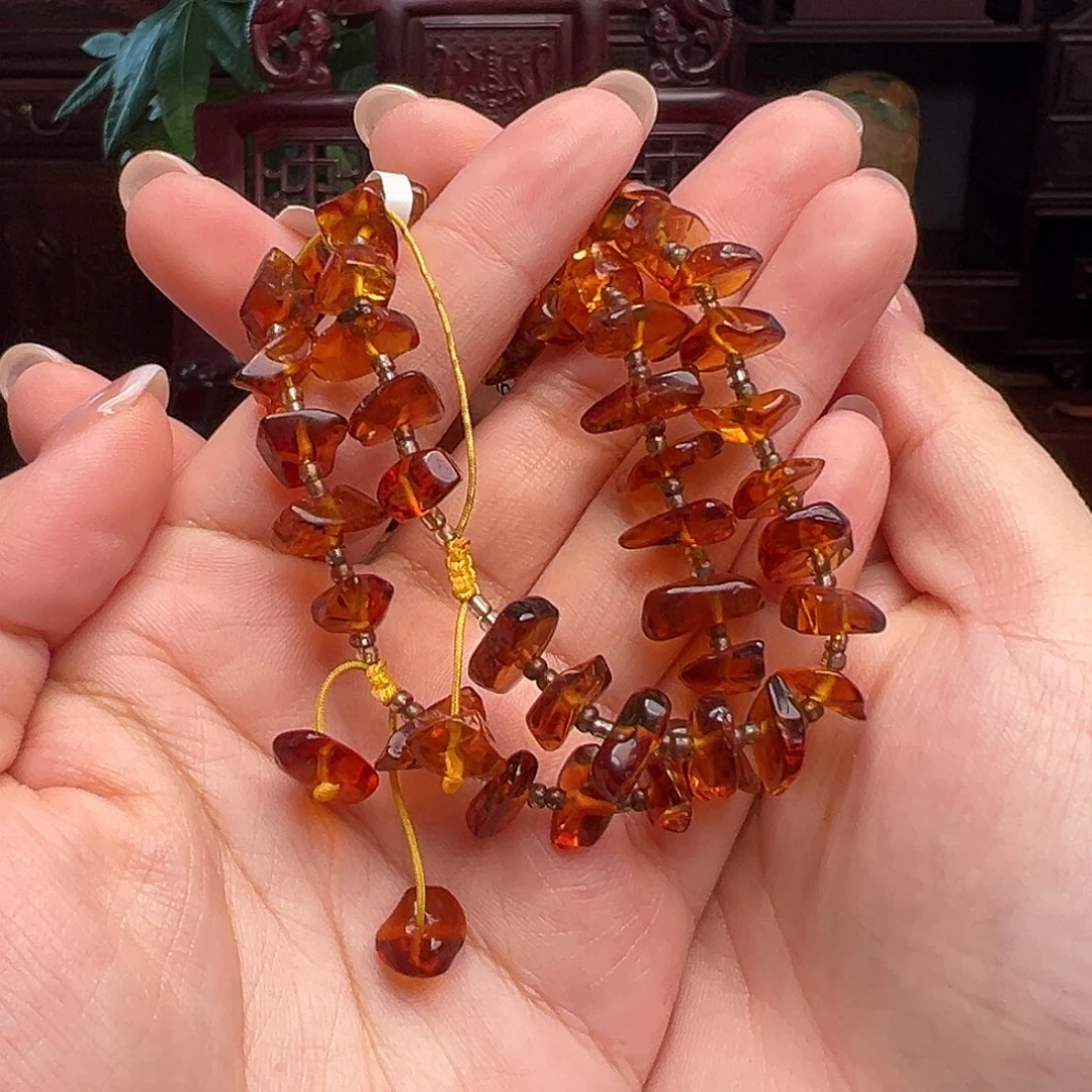 琥珀裸石未镶嵌抚顺琥珀多样性发其一30562