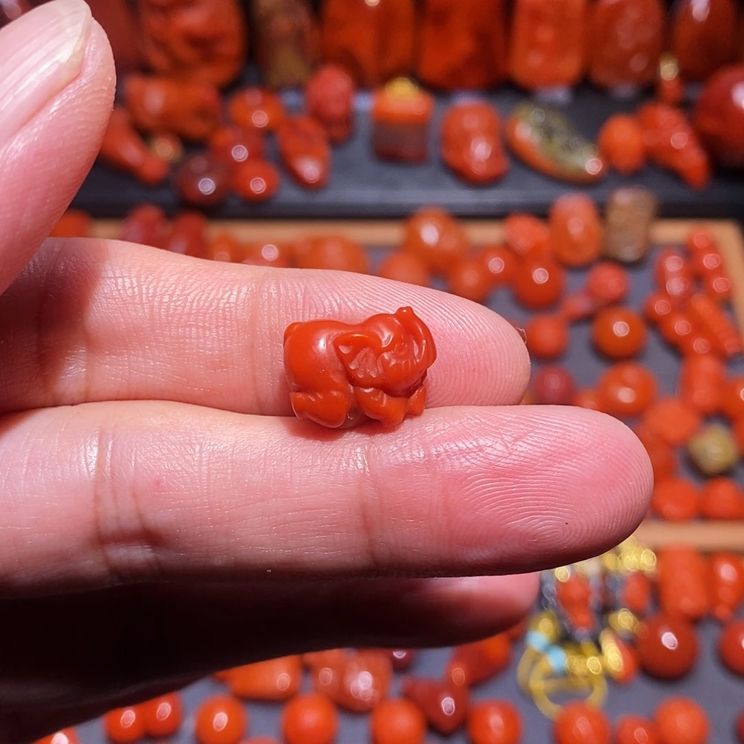 叁***.南红玛瑙未镶嵌配饰