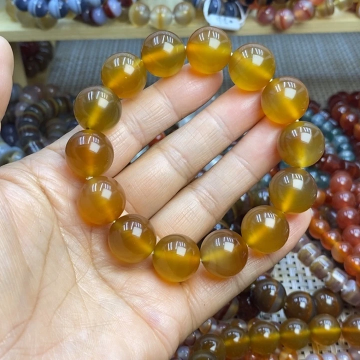 尕***汉玛瑙/玉髓未镶嵌手链