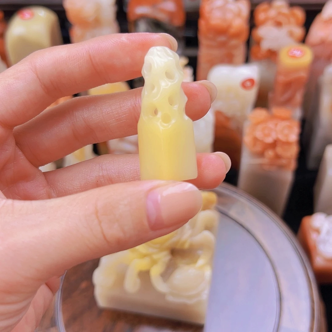 昌化石印石C****e篆刻作品