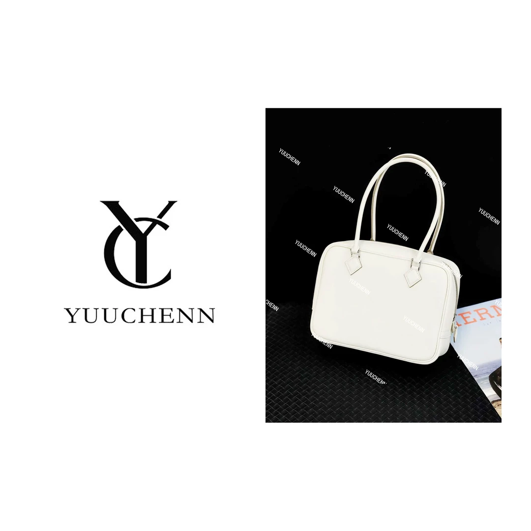 YUUCHENN【手工定制】20cm原创设计高定真皮包 HH7817