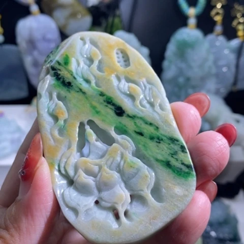 【闪购商品】颈饰未镶嵌翡翠悟道
