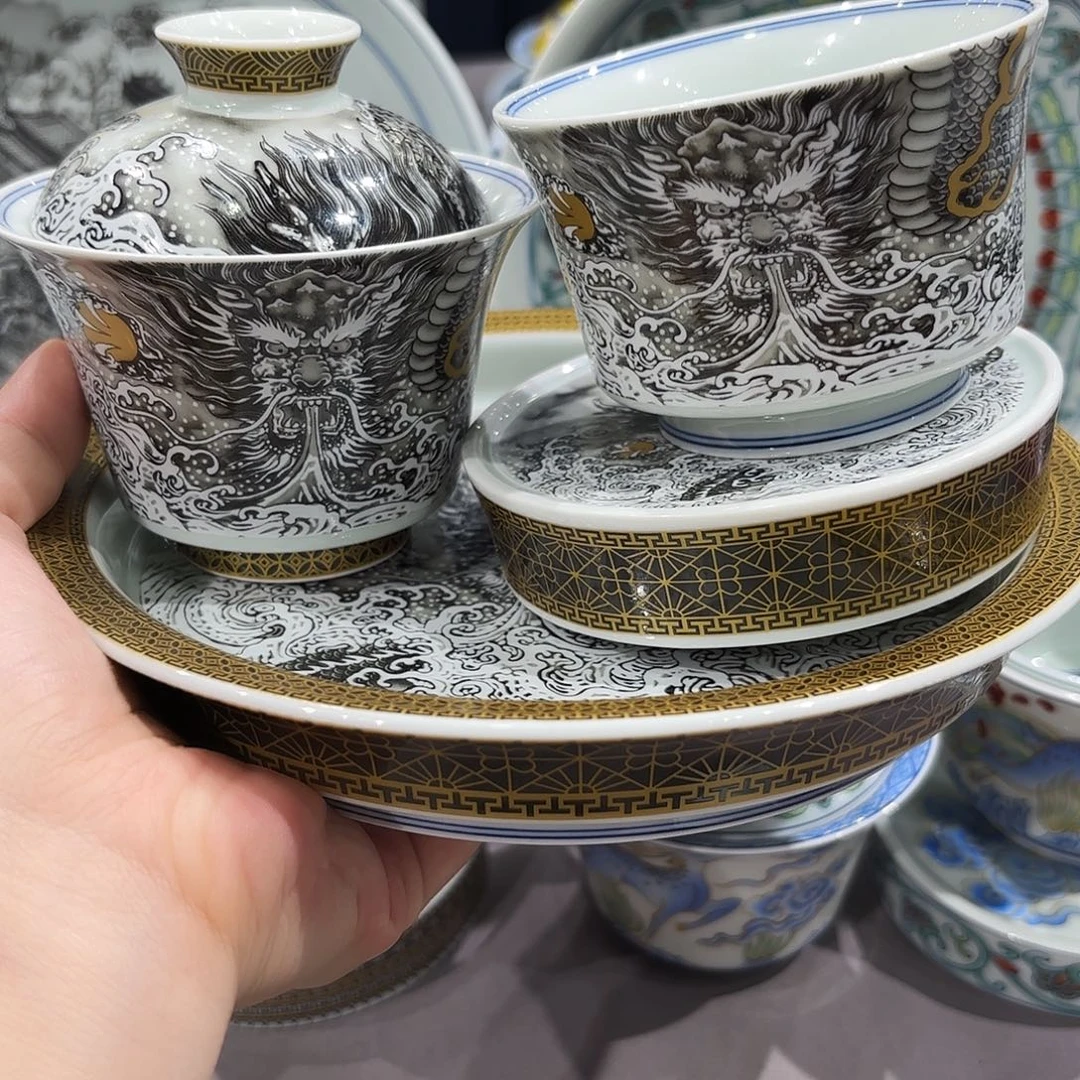 瓷片景德镇瓷器精品展示