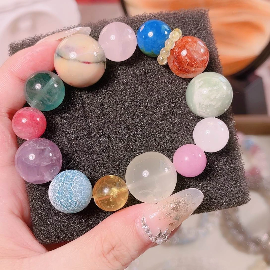 水晶手链未镶嵌设计