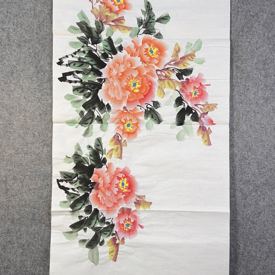 国画037 牡丹花等经济植物和花卉资源