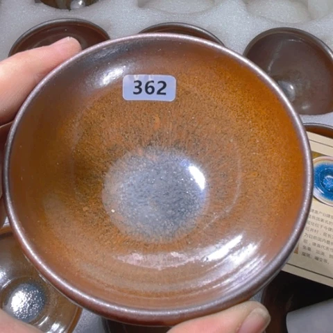 茶盏原矿原釉柴烧建盏