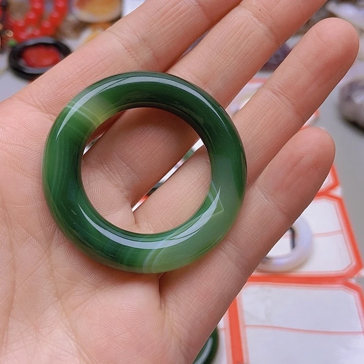 【闪购商品】未镶嵌玛瑙/玉髓珠宝半成品然**物