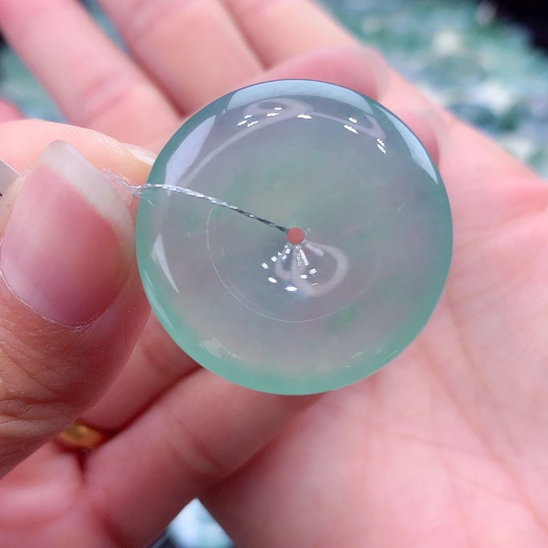 颈饰未镶嵌翡翠编号59尺寸28.8-5.9