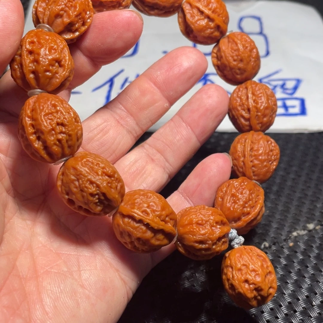 手串文玩核桃荔枝纹龙脊19