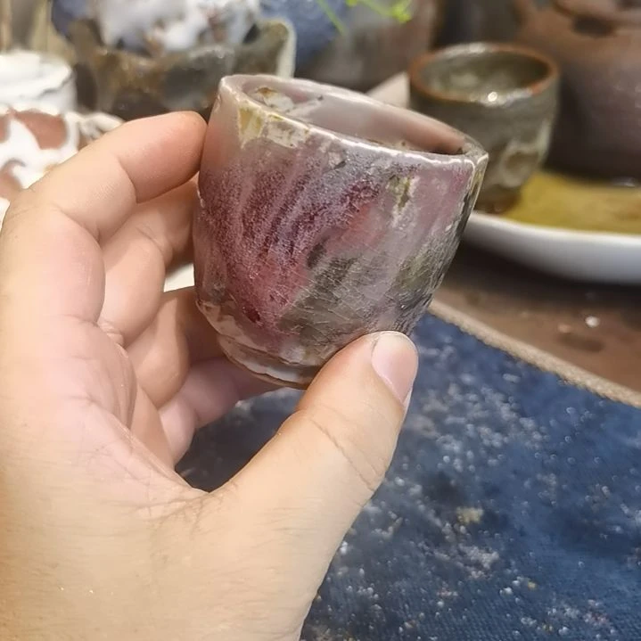 清***姐摆件手工高温原矿窑变新品福利特价