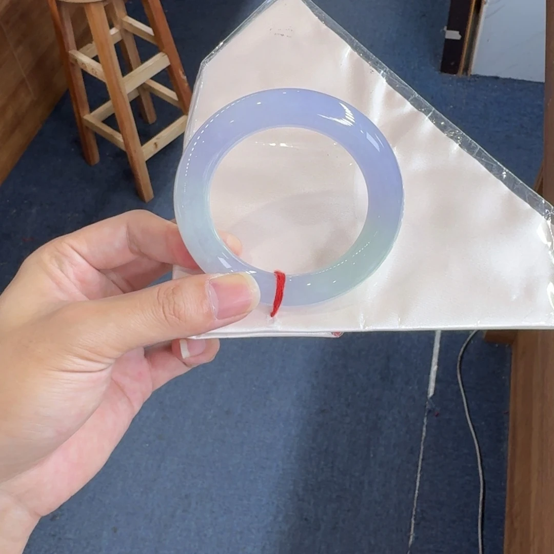 糯***爱翡翠未镶嵌手镯纯天然缅甸翡翠A货