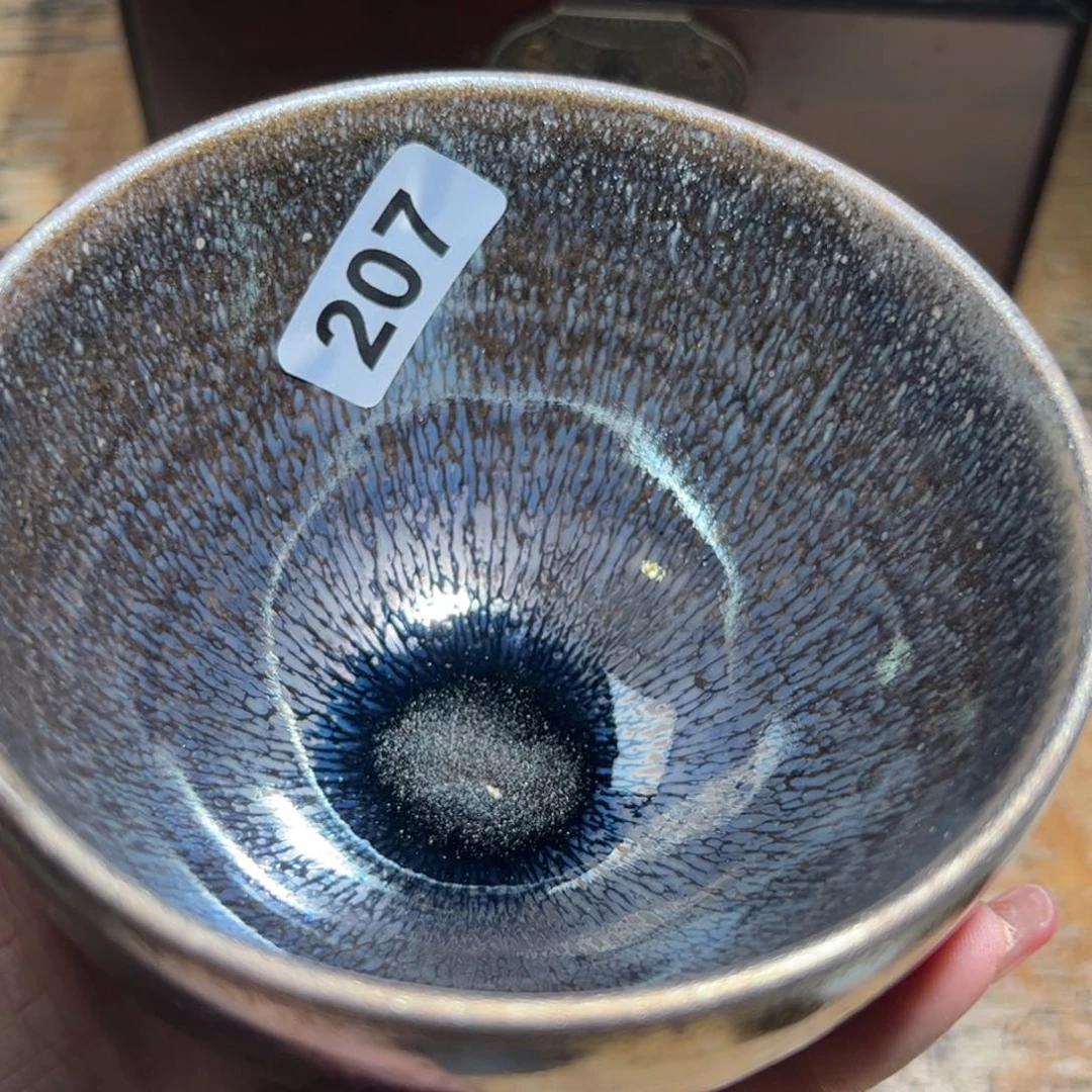 老***道茶盏全手工原矿原釉建盏