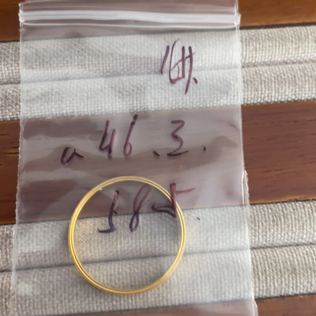 克重0.46 16号 三生三世戒指 足金999