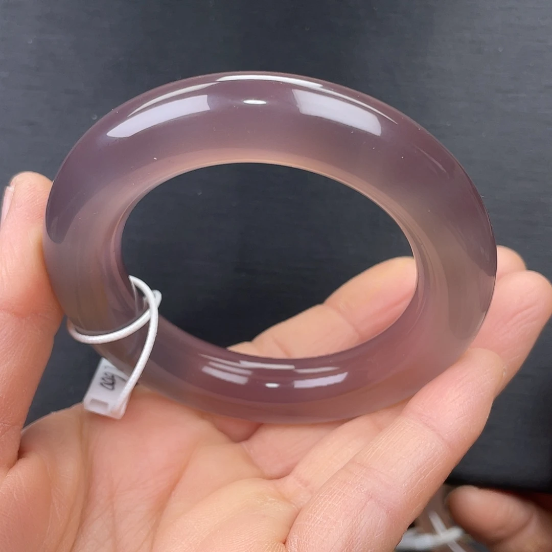 玛瑙/玉髓未镶嵌手镯51.7圈口