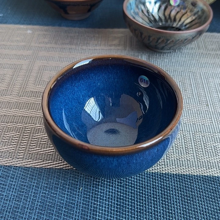茶盏微瑕建盏喝茶主人杯618